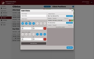 Preview image of The Medical Centre Scheduler